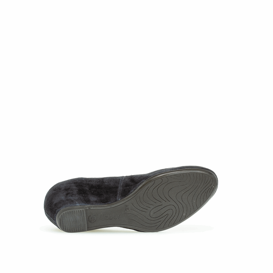 Pompe à Coin Gabor | Noir Exclusif